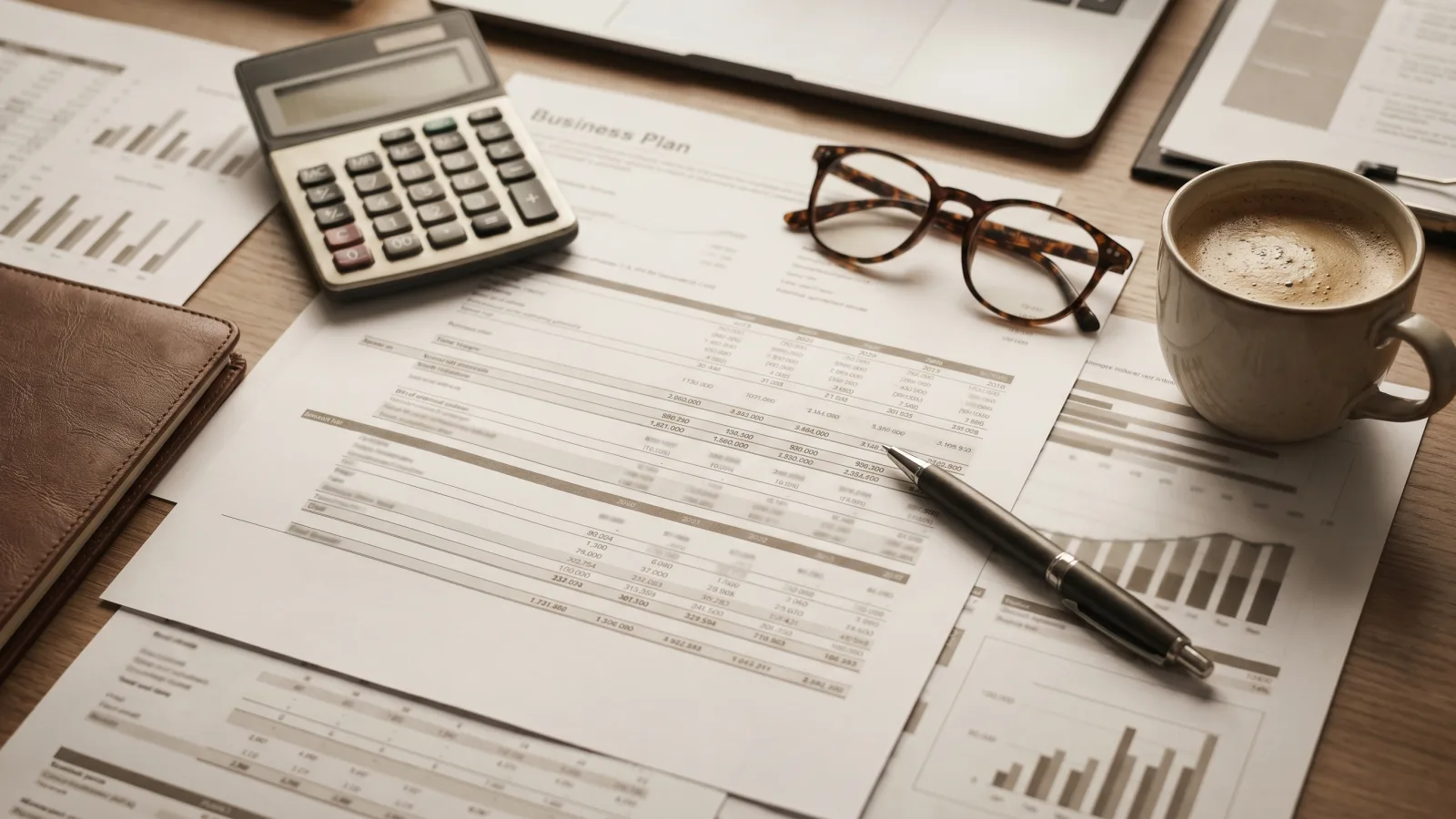 Documents et tableaux financiers du business plan