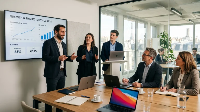 Réussir sa levée de fonds en seed : pitch deck et investisseurs